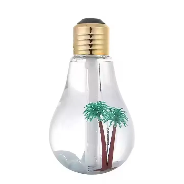 400ml Colorful Essential Oil Aromatherapy Diffuser Bulb Air Humidifier Night Light Continuous fine mist sprayer