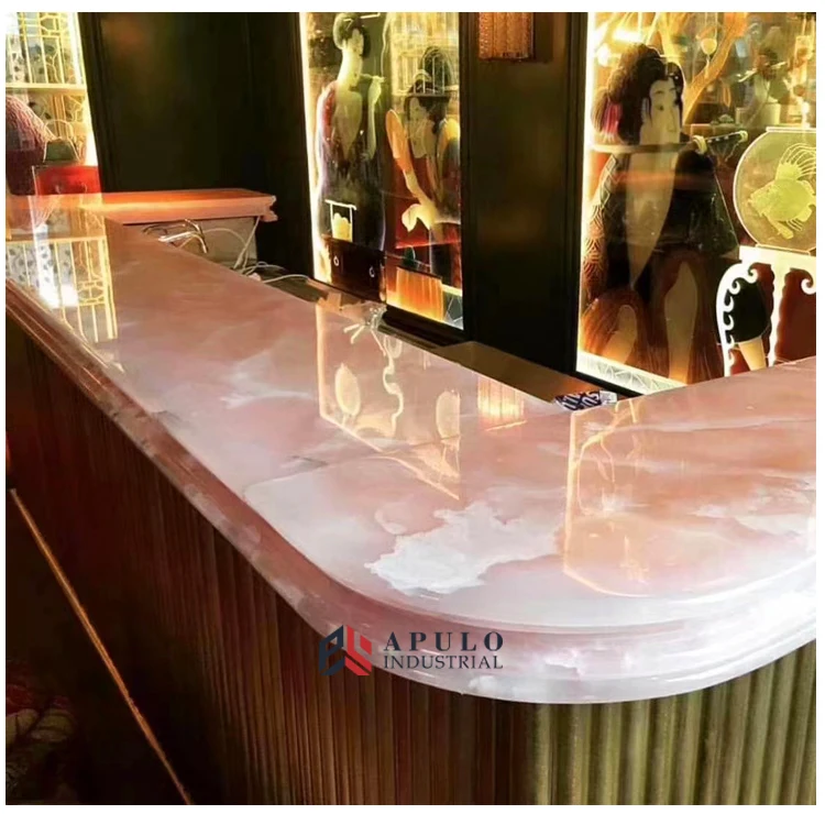 Chinese China Natural Wall Living Room Floor Tile Marble Pink Onyx Marble Stone Slab Factory Suppliers Price Used For Sale