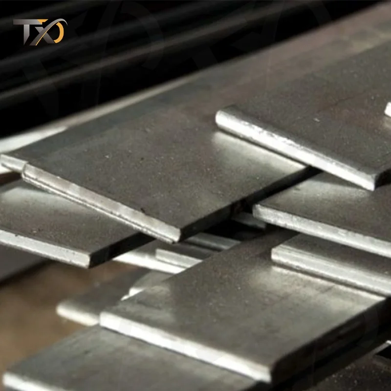 Ready To Sales Hot Rolled High Carbon Ms Spring Steel 4mm - 10mm DC53 Flat Bar ASTM A681 Galvanized Flat Steel Bar For Building