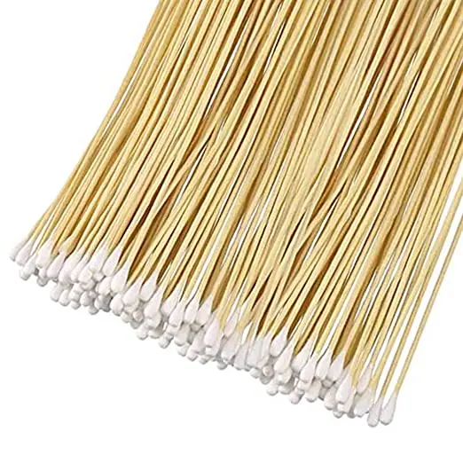 Cheap Hot Selling Oem Cotton Buds Cleaning Wooden Stick Cotton Swabs Customized Packaging