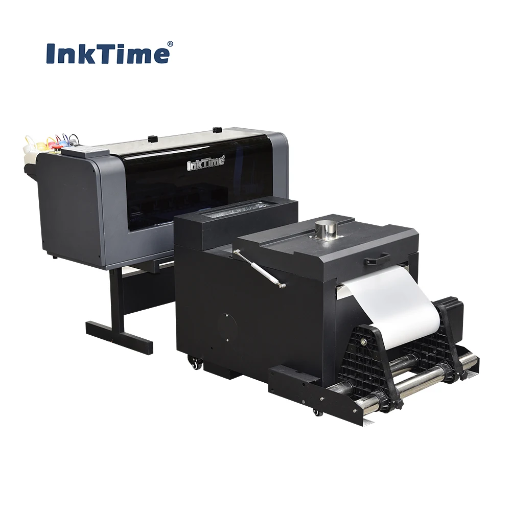 IT-H301 EPSN F1080 Printhead Dtf Thermal Sublimation Digital Printer Plotter With Shaker Powder Machine