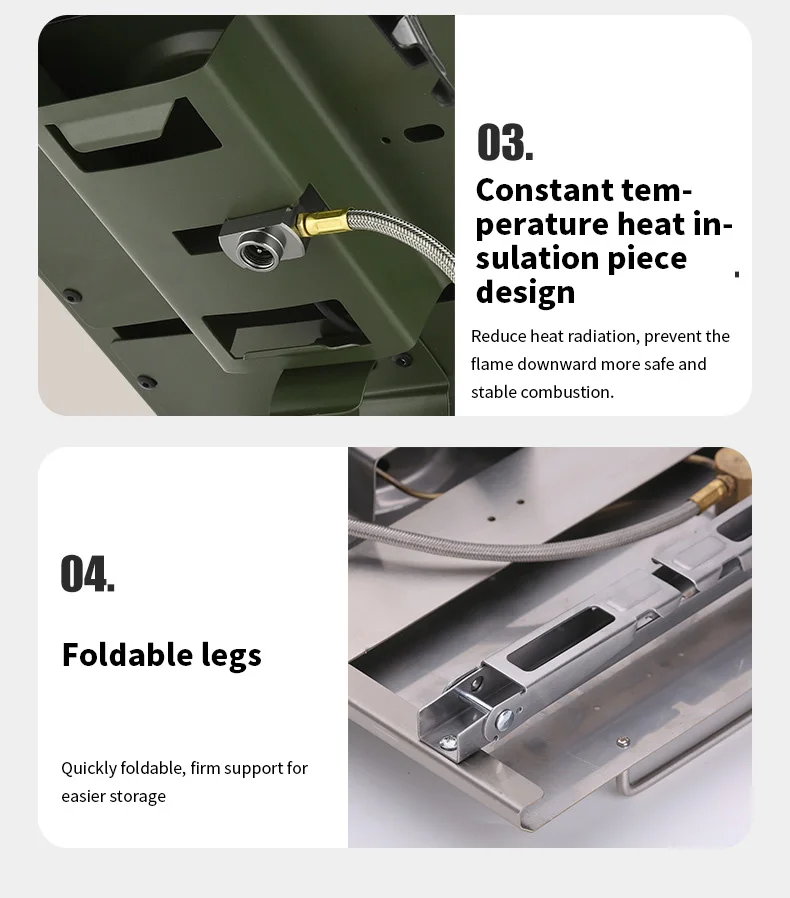 Outdoor Table gas stove hight quality single burner stove table top gas stove