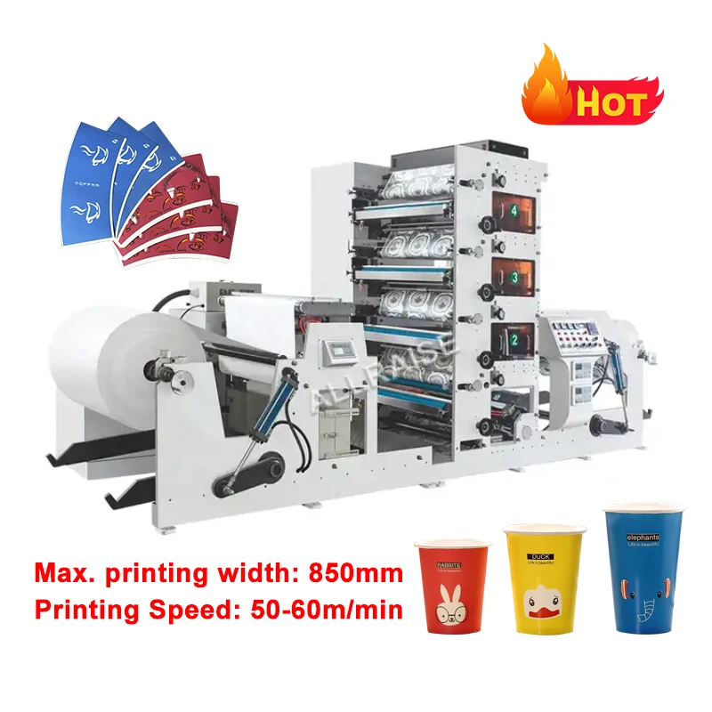 paper fan cup paper printer semi automatic uv printing paper cups fan printing digital machines with die cutting machine