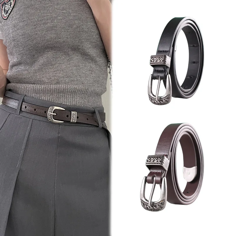 Fashion Exquisite Snake Alloy Buckle PU Leather Korean Style Luxury Women Ladies Decoration Belt