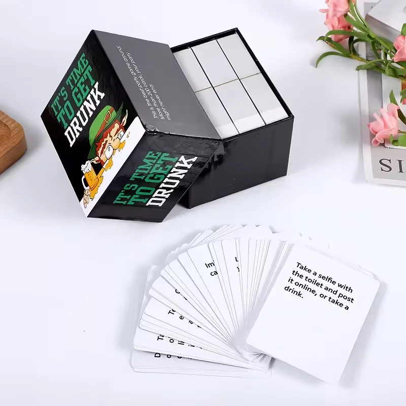 Free Sample Paper Printing Portable Affirmation Cards Square Custom Playing Cards