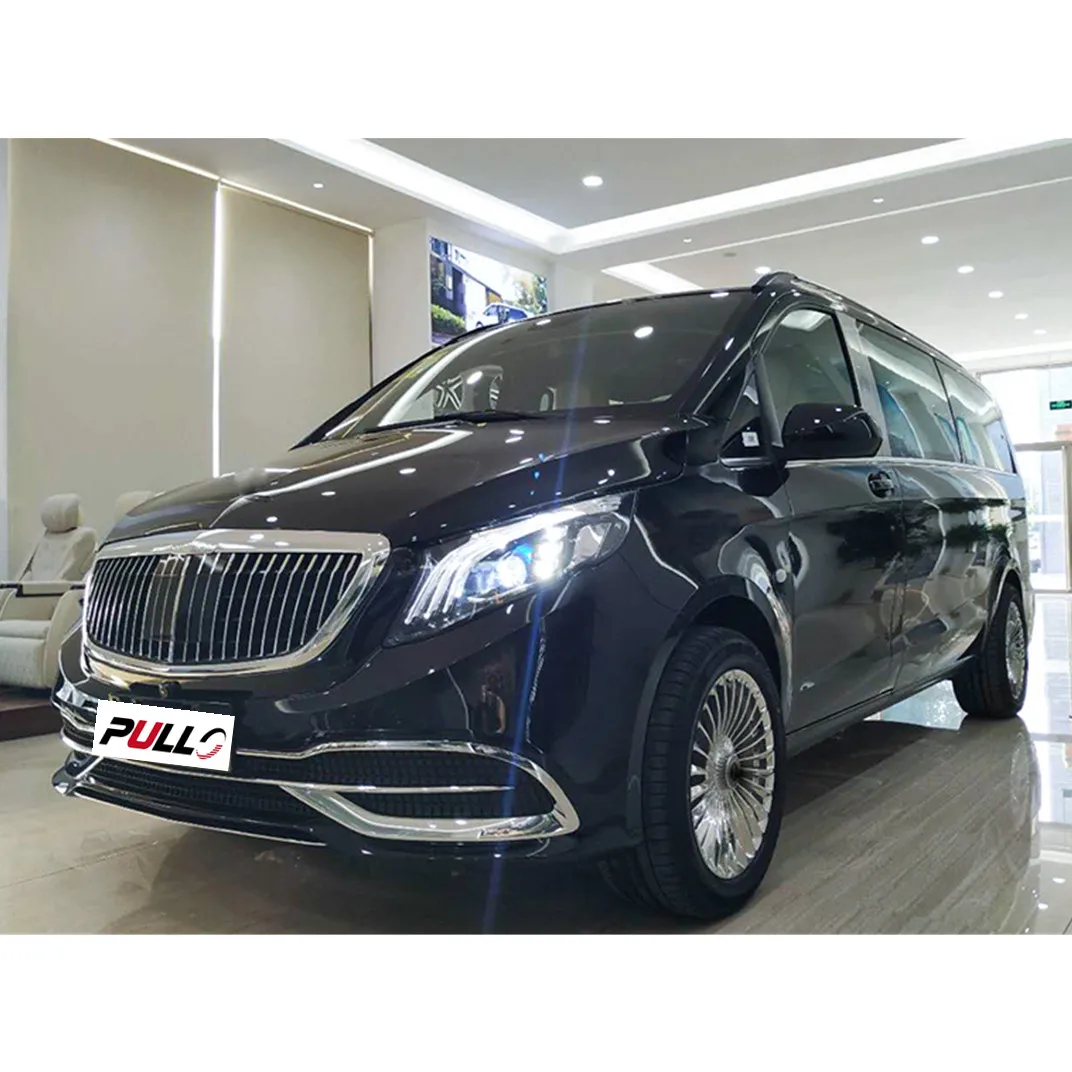 Hot selling car body kits for Mercedes Benz VITO V class V260 W447 upgrade to Maybach model with grille front and rear bumper
