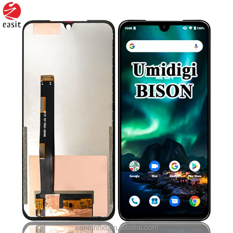 Touchscreen lcds tela de celular tactil pantalla para display for UMIDIGI BISON LCD touch screen
