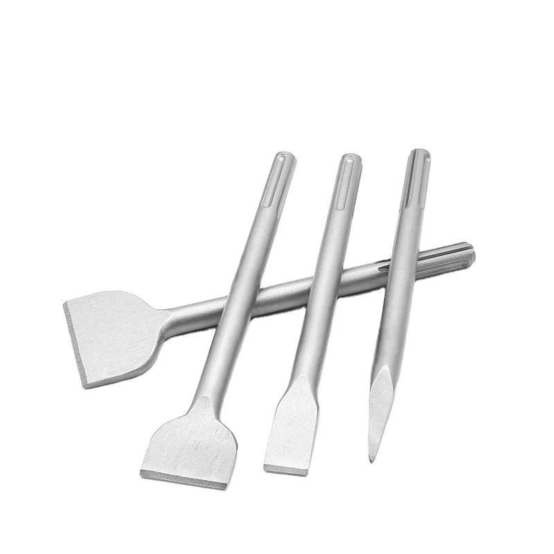 SDS MAX POINT/FLAT CHISEL 18X400MM/18X300MM FOR CONCRETE