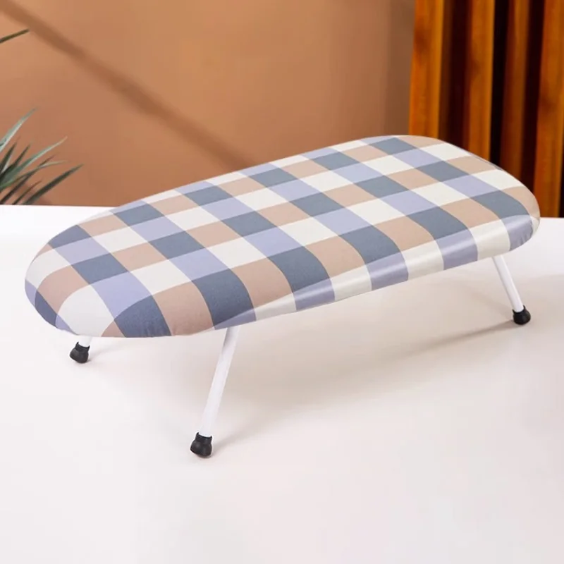 Mini Household Ironing Board Rack Easy-to-Use Foldable Metal Board for Wardrobe Customizable Colors for Ironing Clothing