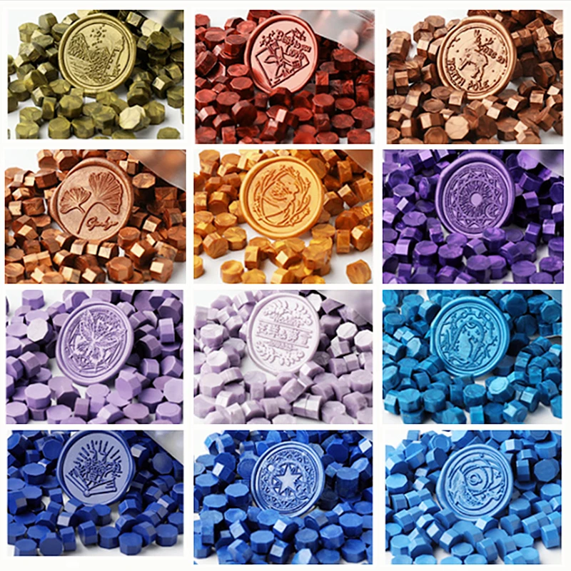Wholesale High Quality 48 Colors Wax Sealing Beads Wax Beads For Sealing Wax