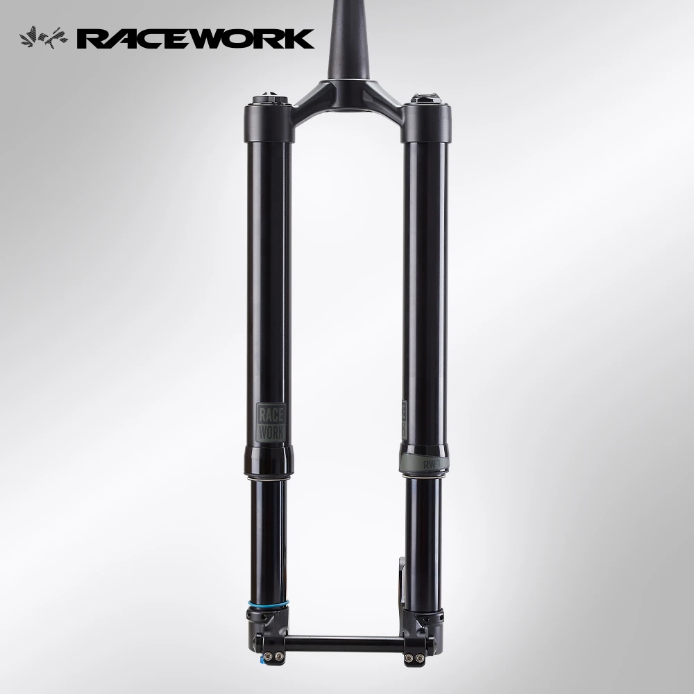 RACEWORK bicycle front fork, inverted fork Suspension  parts 27.5, 29 inches Thru-axle 140