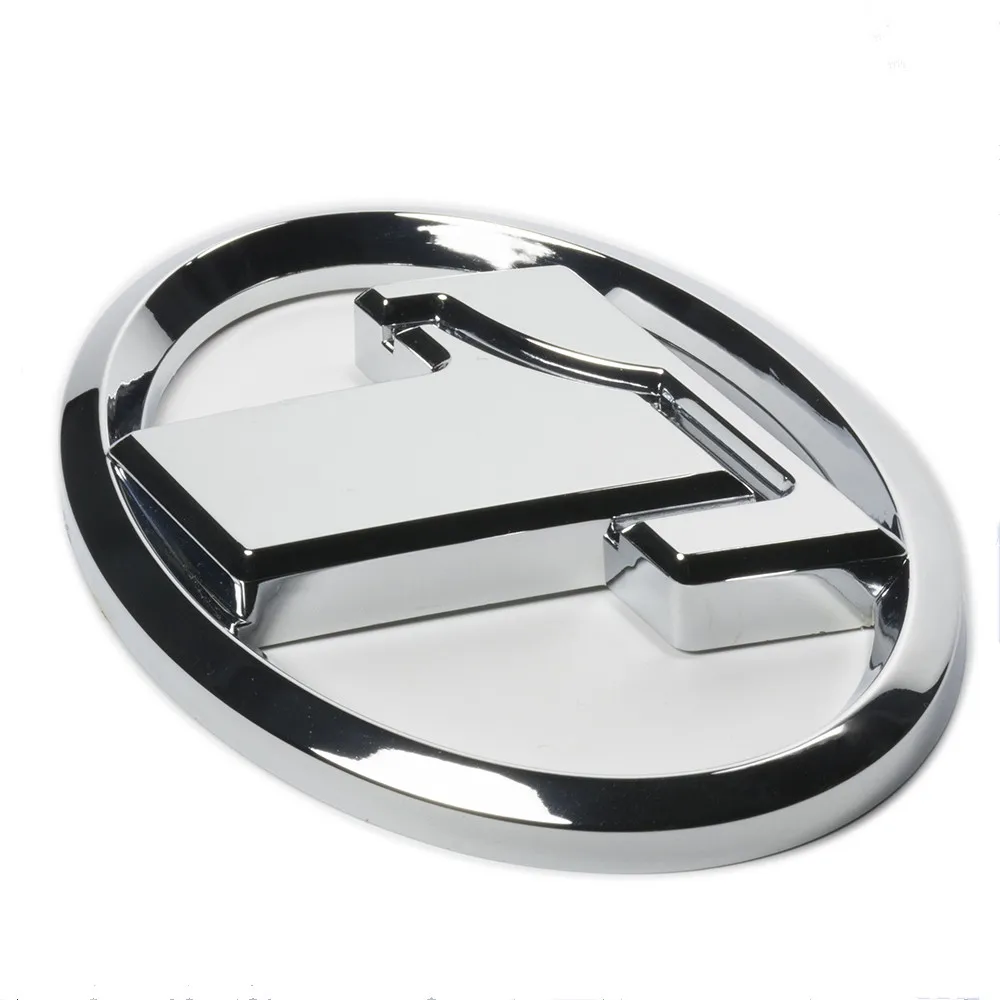 High Quality Custom Alphabet Letters Car Badge Embem Chrome Auto Logo
