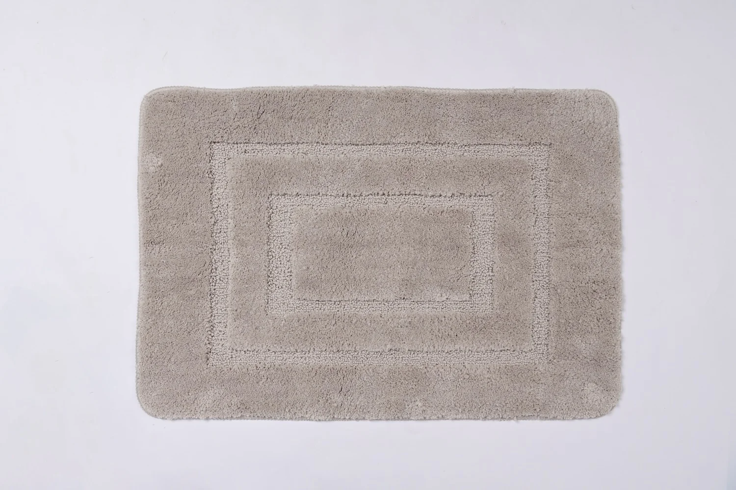 Luxury microfiber chenille bag mat, polyester bath rug