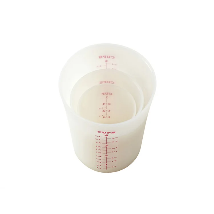 Made in China wholesale price food grade silicone measuring cups and spoons factory