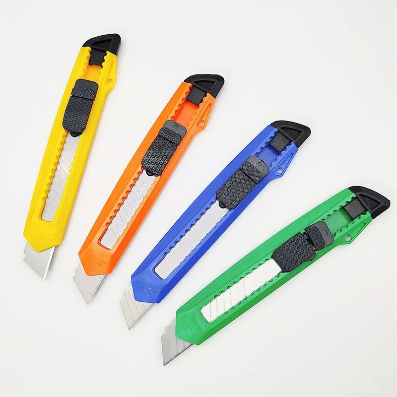 Цветной промышленный универсальный нож острый прочный Экспресс-открывалка оптом небольшой ручной многофункциональный для резки бумаги