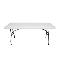 New Arrived Hot Sale Cheap Modern Dining Garden Foldable Plastic Table Camping Folding Picnic Table