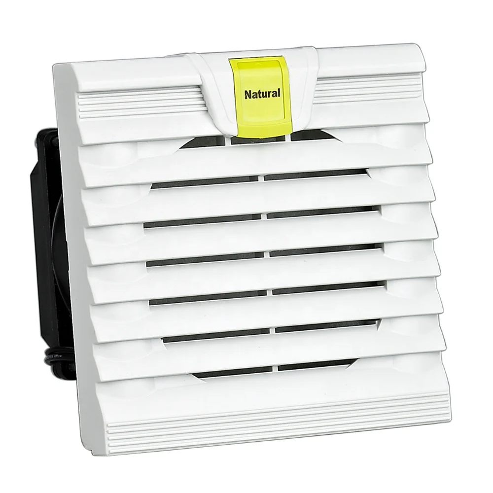 Natural Electrical Cabinet Cooling FF 018 Waterproof Ventilation Air Filter Fan