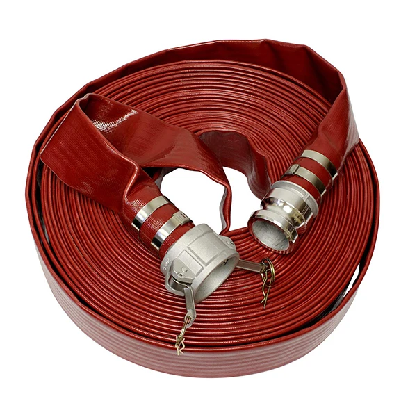 1inch 1.5 inch 2 inch 250 PSI white canvas fire fighting hose pipe Canvas Hose Pu/ Pvc/Sythetic Lined Fire Hose