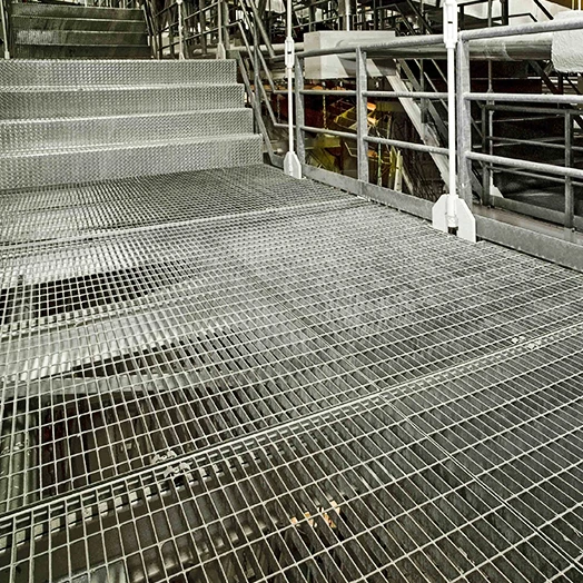 HDG Heavy Duty 32x5mm serrated  Hot dip Galvanised steel Bar Grating For Australia