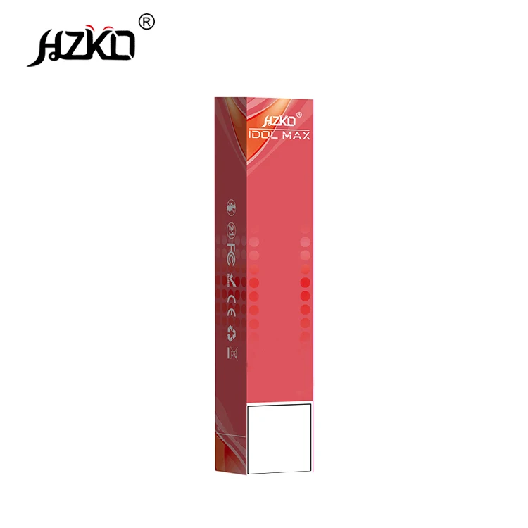 Новейшая оригинальная упаковка HZKO idol max 2000PF для вейпа XXL SHION Plus maxx gunpod MK
