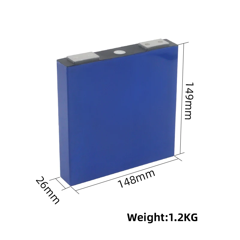 Wholesale 3.2V 50Ah Lifepo4 Prismatic Lithium Ion Battery Cell Rechargeable Li-ion Energy Storage System Battery for Solar Panel