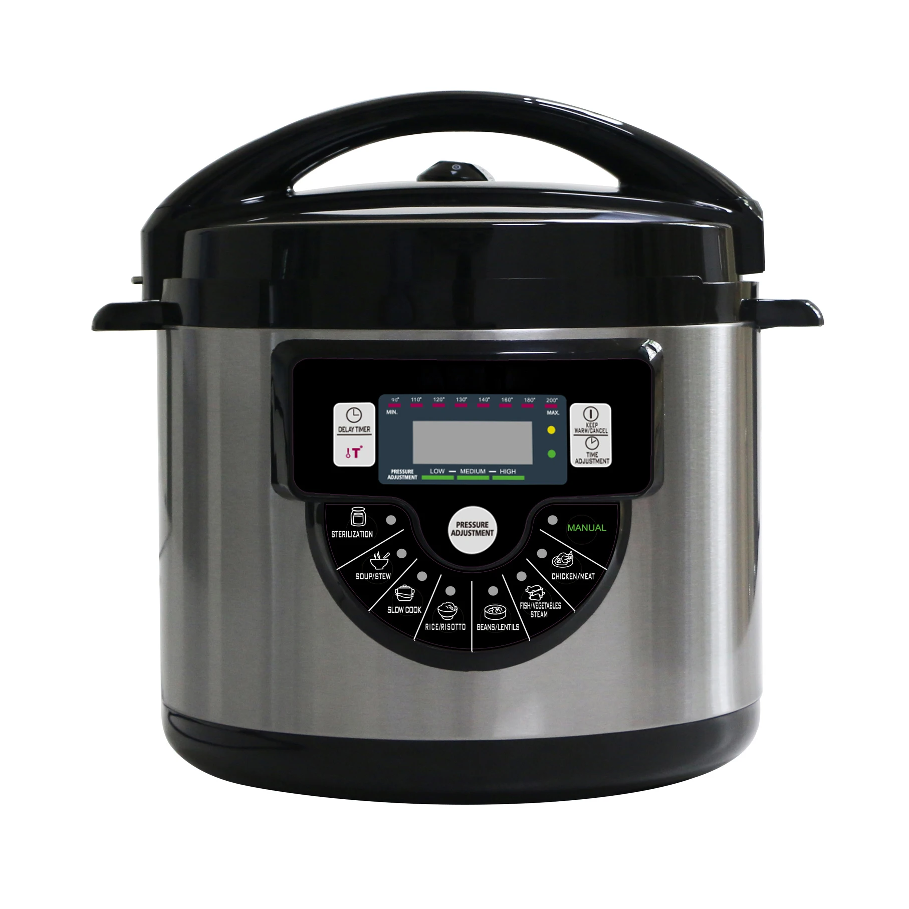 Electric 6L Multi-Functional 8-in-1 Pressure Cooker