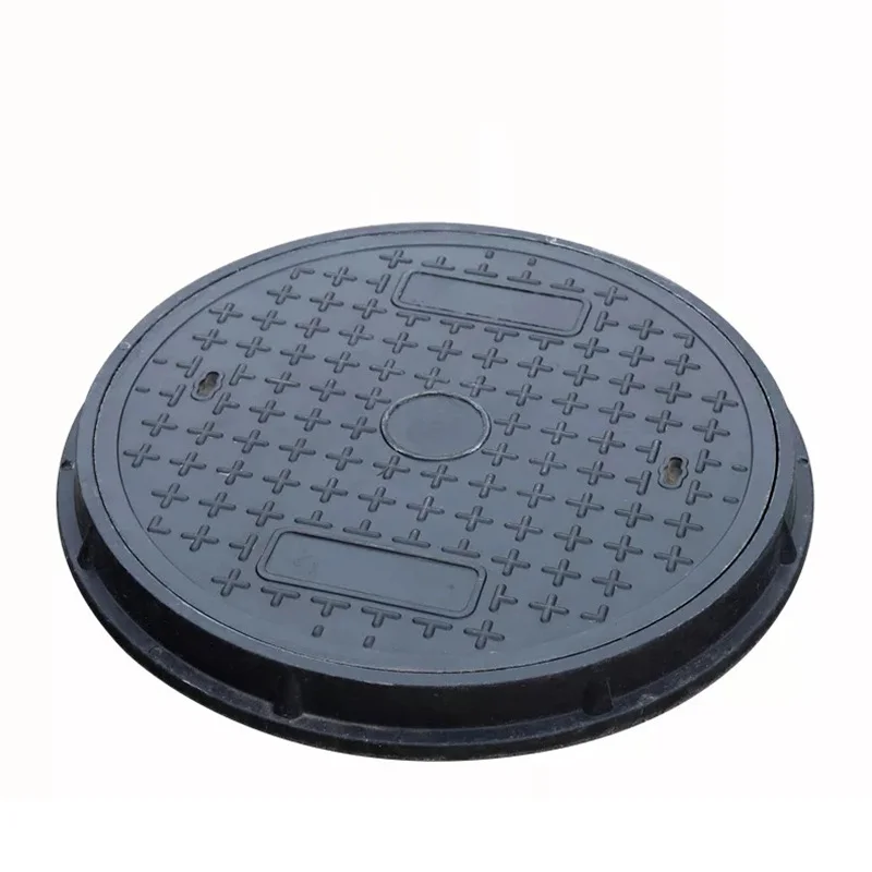 40 Tons Loading Capacity En124 D400 Single Double Seal Square Double Manhole Covers and Frames