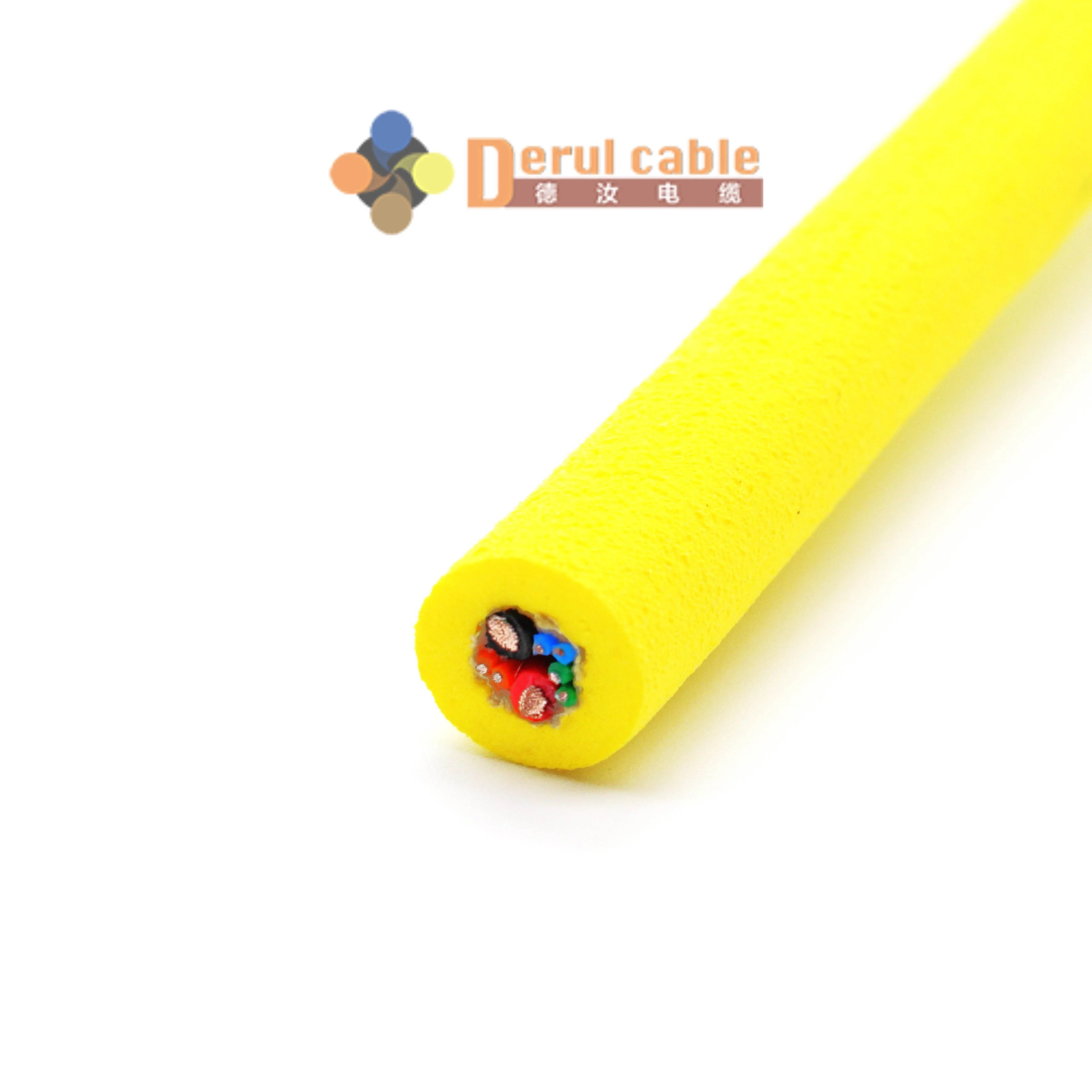 Кабель для сигнала ethernet ROV cat5e 4x2x24awg нейтрально плавучий трос