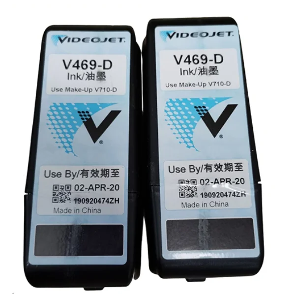 Videojet 1000 Series Machine Ink Consumable Original V706-D Makeup Solvent with