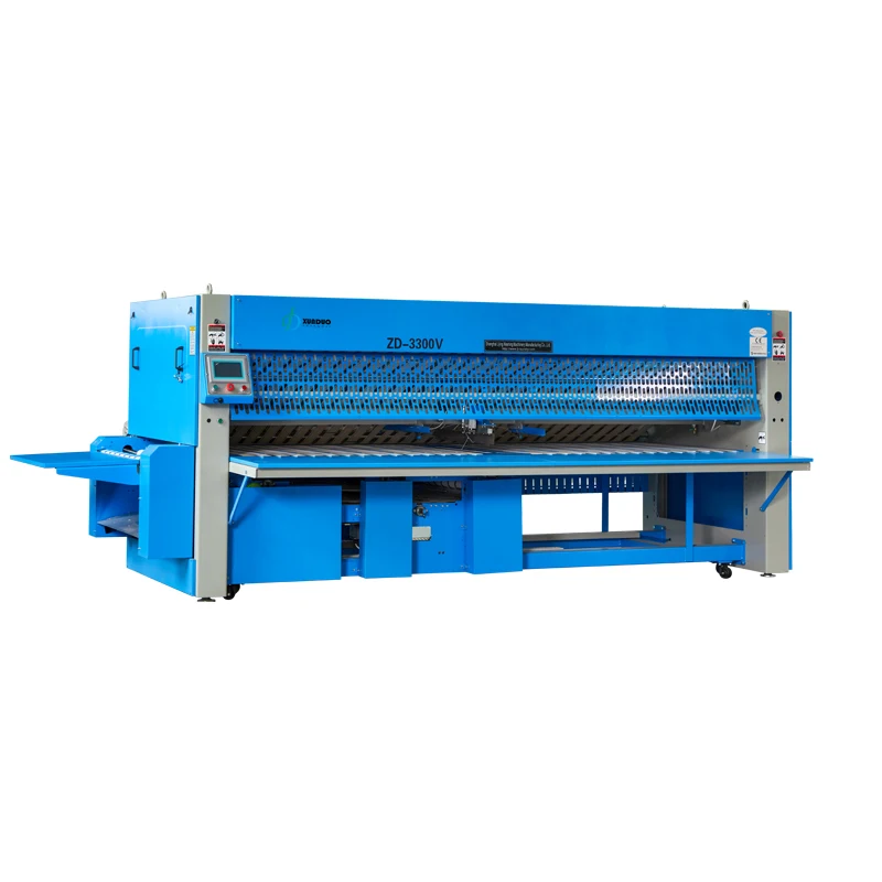 2400mm fully automatic folding machine / laundry sheet folder