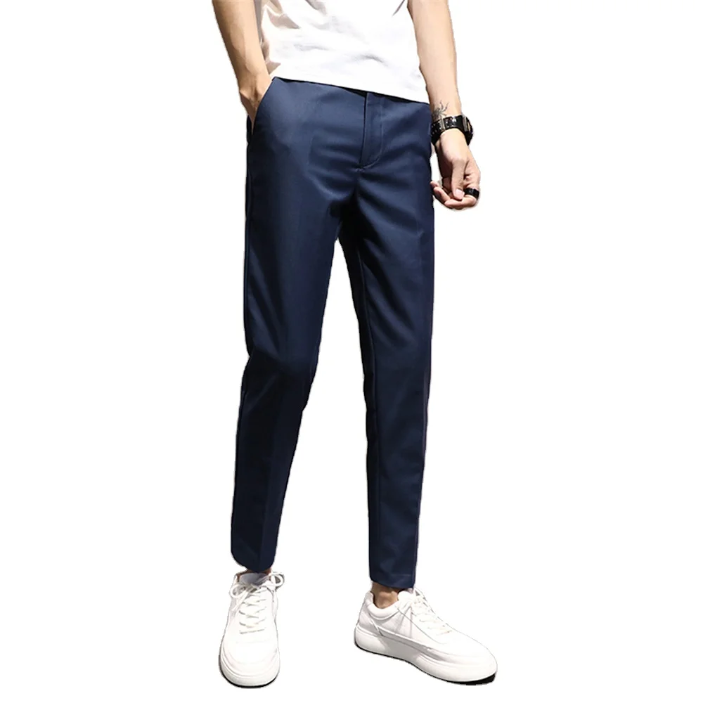 Wholesale China Mens Slim Pants Trousers Mens Classic Formal Trousers