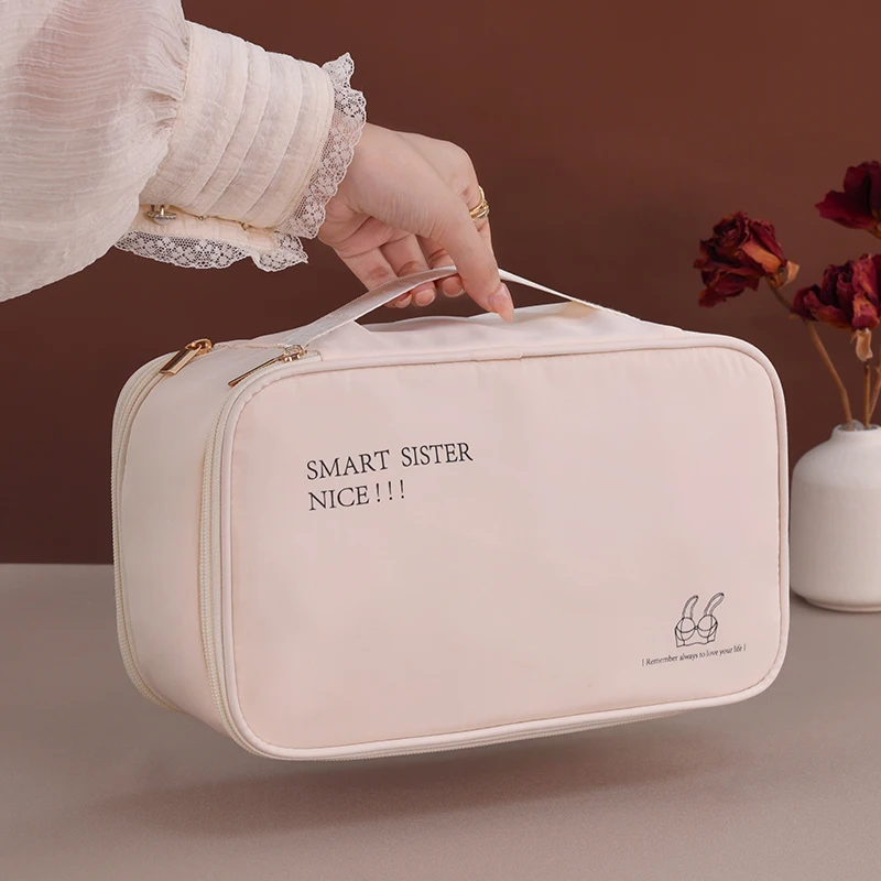 High Capacity Bra Travel Packing Case Portable Underwear Panties Storage Bag Socks Multifunction Belongings Organize Pouch Bag