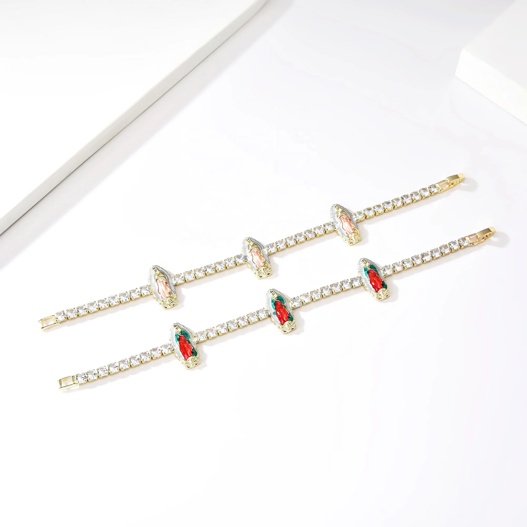 Elfic Jewelry luxury watches Three Color Virgin Bracelet sterling silver fashion jewelry pendants & charms