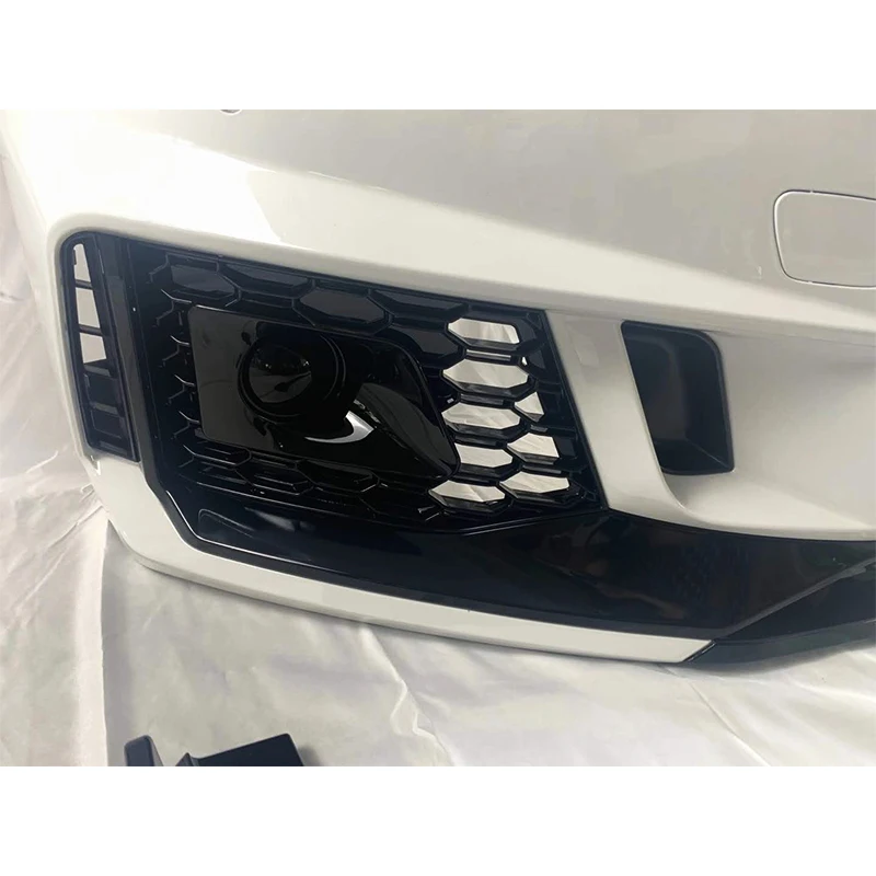 Car accessories New style Car Bumper For Audi A4 2017-2019 Upgrade RS4 Style Front bumper Grille Body kit