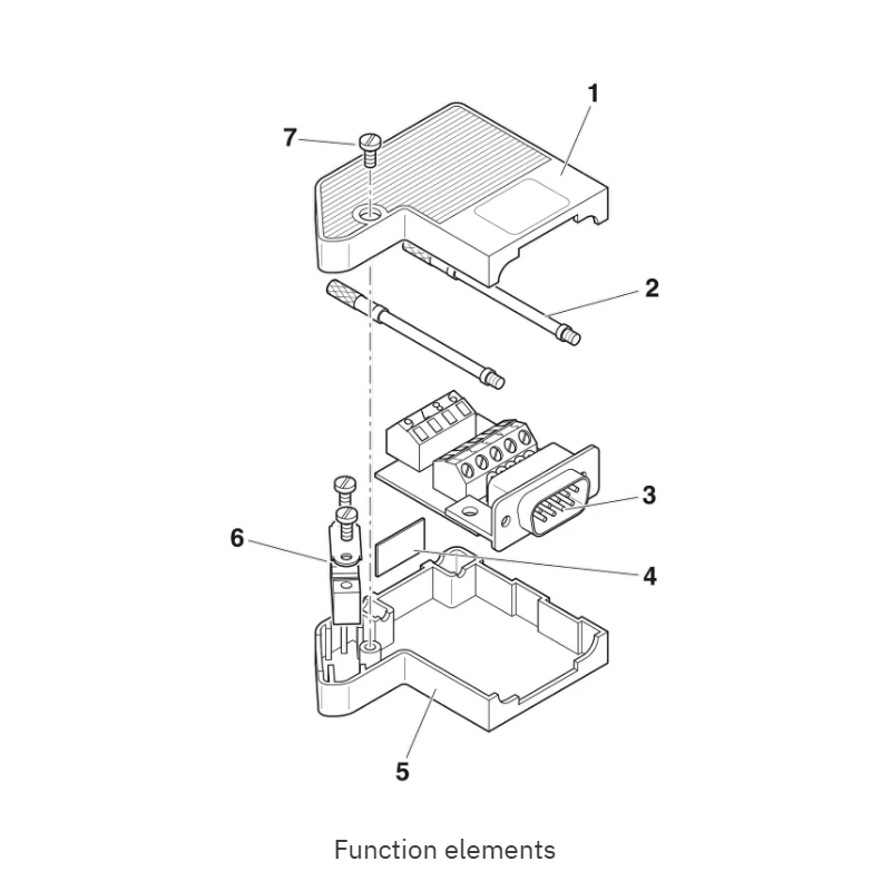 SUBCON 37/F-SH - D-SUB bus connector 2300986