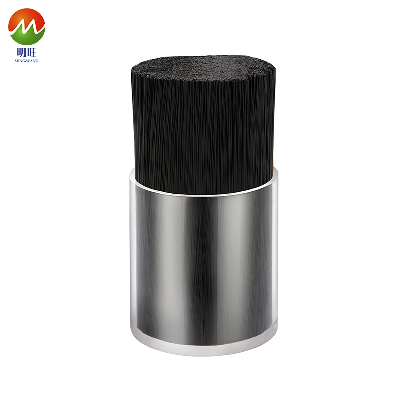 China Free sample carbon fiber anti static hair brush nylon6 66 filament