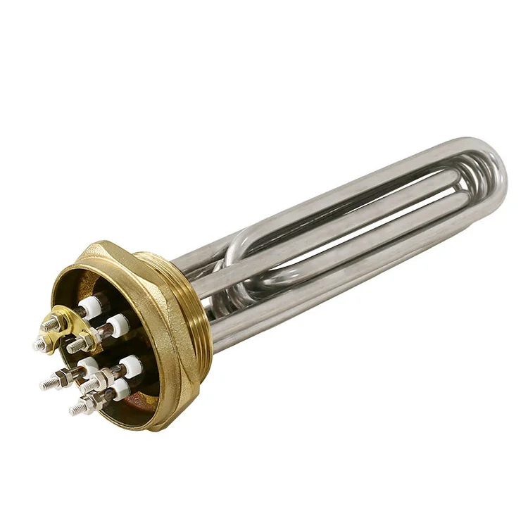 Good Quality JL-WH Series Tubular Heating Element For Water Heater Electric Water Flange Heater Immersion Heater