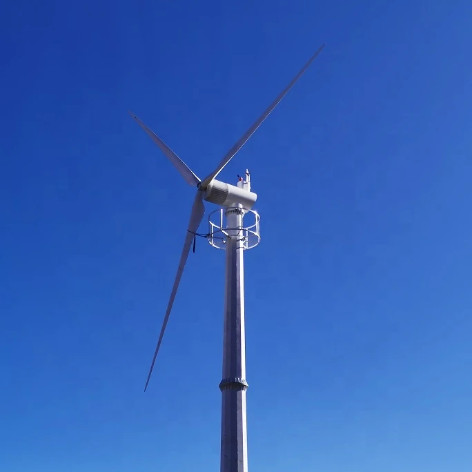 50KW Wind Turbine Generator 3 Phase 380V 480V CE Certification Factory