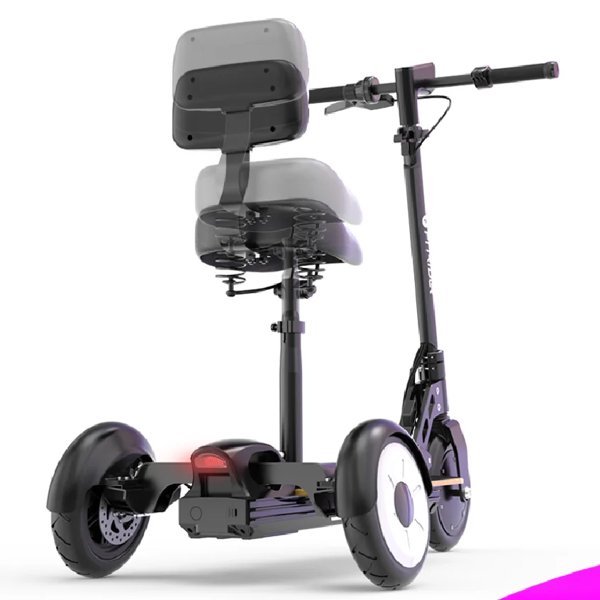 China Foldable Electric Power Tricycle Scooter Adult 3 Three Wheel Price Cheap Electric Tricycles For Elderly Disabled