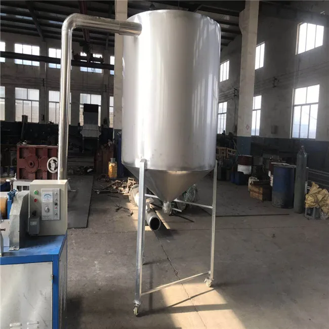 FULLWIN HDPE PP баррель хлопья 500 кг 700 кг дробления и стиральная машина линия для строительства дороги впустую