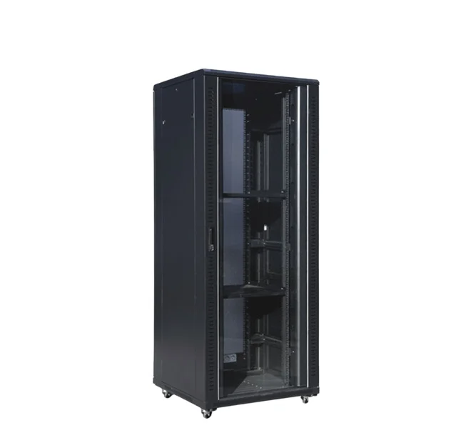 19 Inch Server Rack 800x800mm Black Network Rack Cabinet SPCC Cold Rold Steel Server Rack 42U