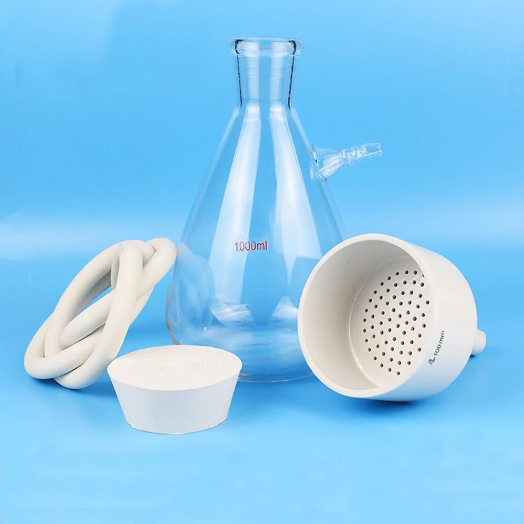 Боросиликатная стеклянная колба 500 мл плоское дно с длинным узким горлышком лаборатории расходные материалы фляга