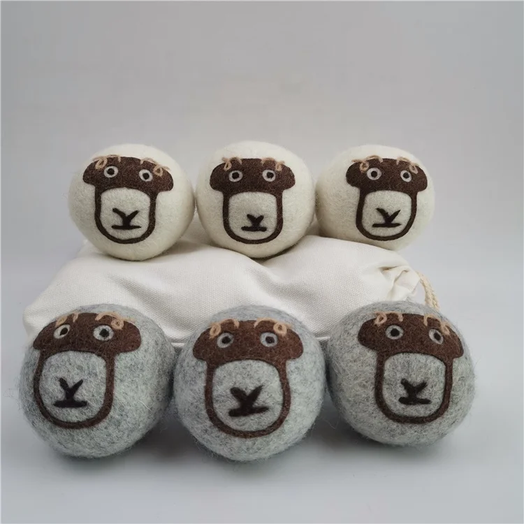 YUJIN XL New Zealand Wool Dry Ball Yarn Natural White 6 Pack