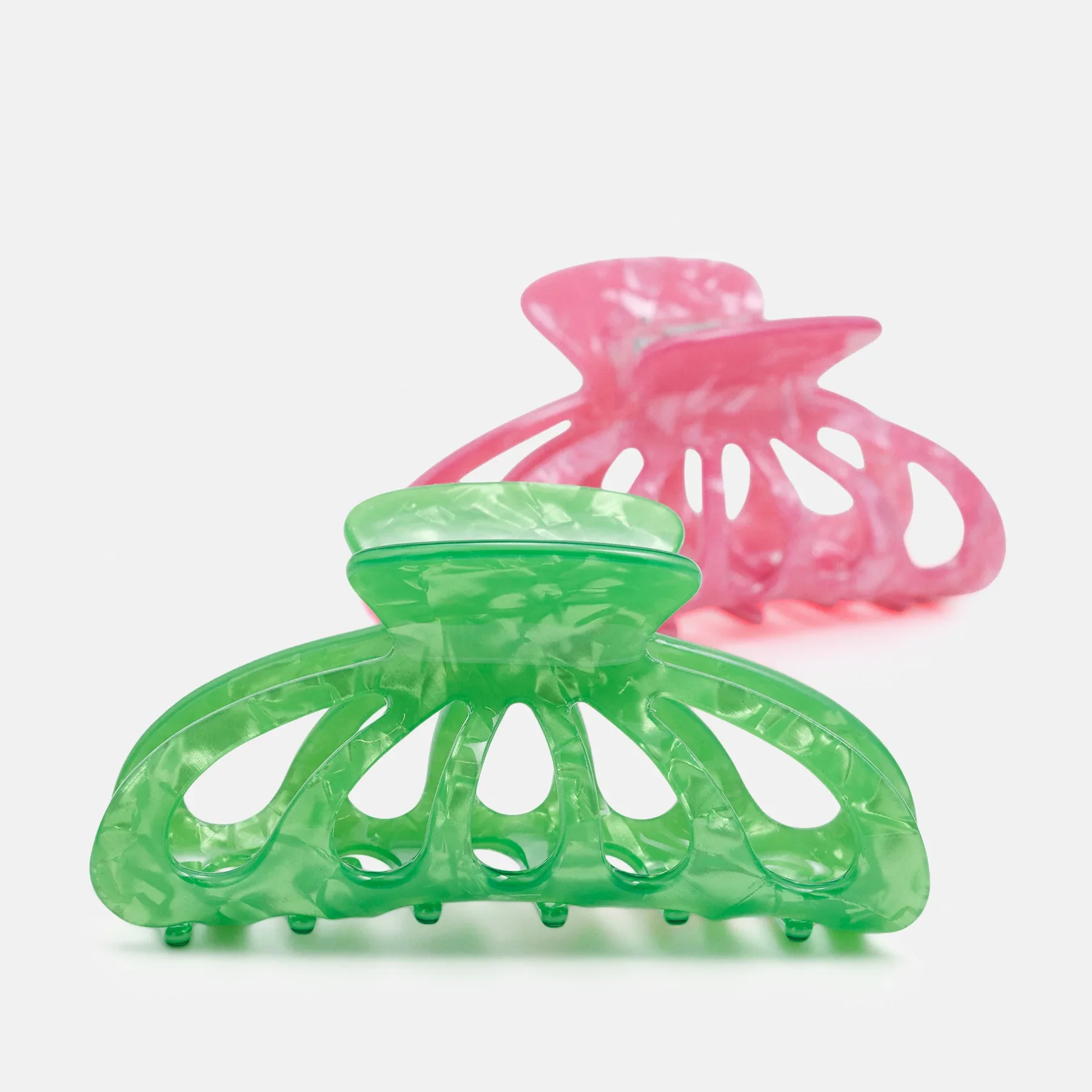 Hot vintage versatile daily casual customizable acetate hair claw shark claw claw clip