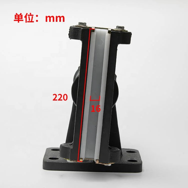 elevator guide shoe,elevator parts,cast iron,freight elevator,Movable guide shoe