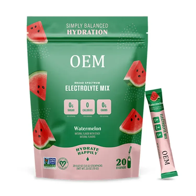 Oem Formula Electrolyte Drink Watermelon Powder
