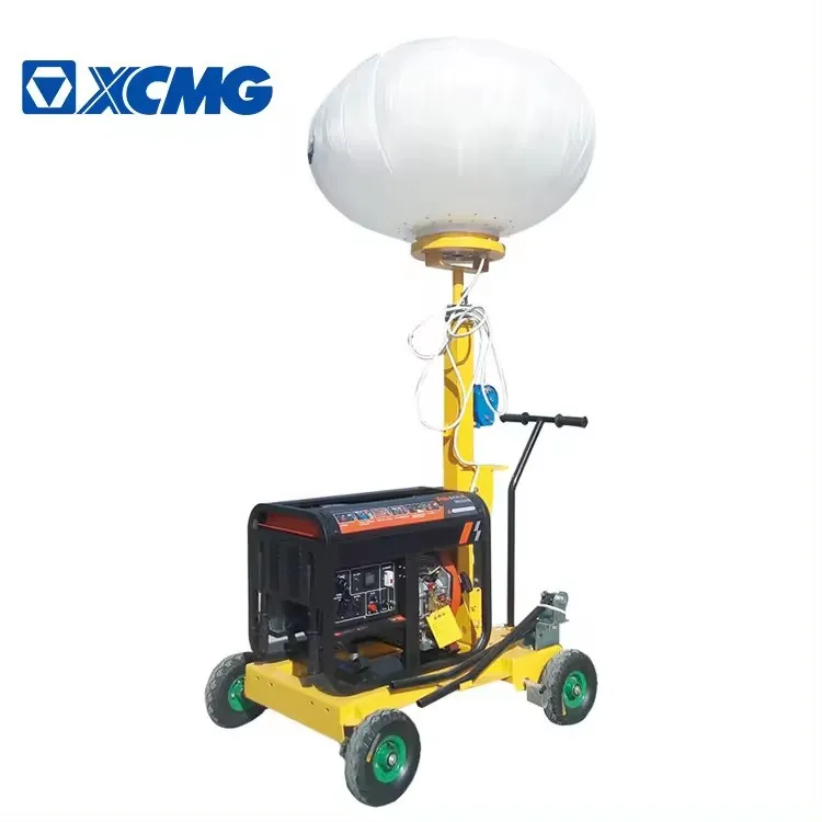 X CMG Official 5m Telescopic Construction Mobile Portable Diesel LED Balloon Lighting Tower