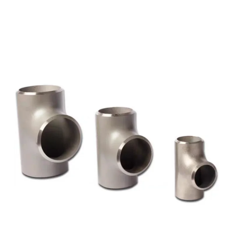 Тройник из нержавеющей стали asme SCH40 DN50, 90 градусов, фитинг для труб, боковой стыковой сварной стальной тройник из нержавеющей стали, равный тройник