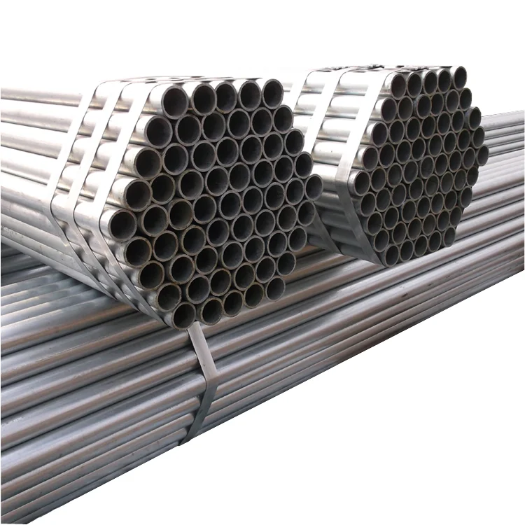BS Pre-Galvanized steel pipe Scaffolding round pipe for building ASTM pre galvanized steel pipe