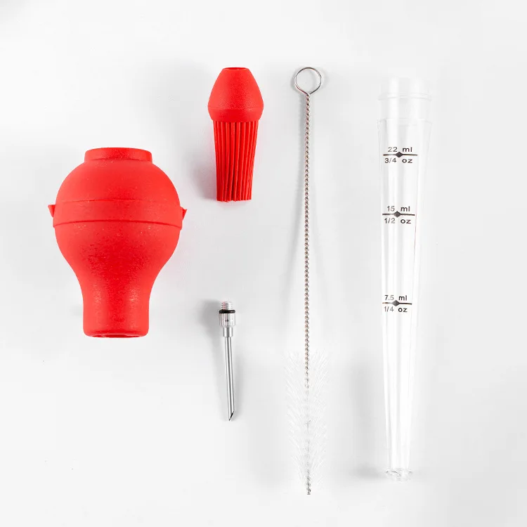 Оптовая продажа шприц из нержавеющей стали для приготовления мяса соляной маринада